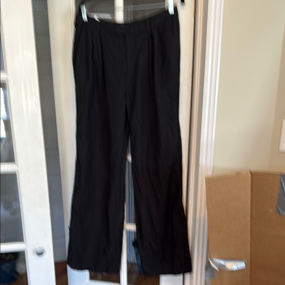 Favorite Daughter sz 12 black linen pants